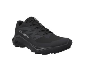 Trailrunningschuh SALOMON "ALPHAGLIDE GORE-TEX W", Damen, Gr. 40,5, schwarz (schwarz, asphalt, schwarz), Synthetik, Textil, Schuhe, wasserdicht (17642910-40,5) schwarz, asphalt, schwarz