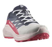 Trailrunningschuh SALOMON "ALPHAGLIDE GORE-TEX W", Damen, Gr. 41, lunar rock, blau nights, rouge rot, Synthetik, Textil, Schuhe, wasserdicht (50573609-41) lunar rock, blau nights, rouge rot