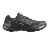 Trailrunningschuh SALOMON "ALPHAGLIDE GORE-TEX W", Damen, Gr. 41, schwarz (schwarz, asphalt, schwarz), Synthetik, Textil, Schuhe, wasserdicht (17642910-41) schwarz, asphalt, schwarz