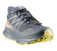 Trailrunningschuh SALOMON "ALPHARIDE 2 GORE-TEX", Damen, Gr. 40,5, schwarz slate, stormy weather, sunny lime, Synthetik, Textil, Schuhe, wasserdicht (46060040-40,5) schwarz slate, stormy weather, sunn