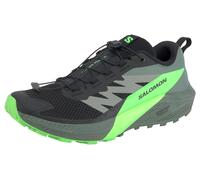 Salomon - Sense Ride 5 - Trailrunningschuhe, Gr. 48, bunt (Black/LaurelWreath/GreenGecko)