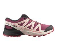 Trailrunningschuh SALOMON "SPEEDCROSS J", Kinder, Gr. 35, rot (nocturne, hushed violet, rouge rot), Synthetik, Textil, Schuhe, für Kinder & Jugendliche (19571914-35) nocturne, hushed violet, rouge rot