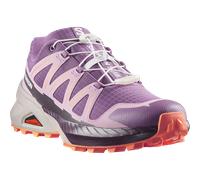 Trailrunningschuh SALOMON "SPEEDCROSS PEAK", Damen, Gr. 39, concord grape, dawn pink, nectarine, Synthetik, Textil, Schuhe, für mehr Grip (20134266-39) concord grape, dawn pink, nectarine