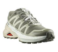 Trailrunningschuh SALOMON "SPEEDCROSS PEAK", Damen, Gr. 42,5, deep lichen grün, aspargus grün, clearly aqua, Synthetik, Textil, Schuhe (70582321-42,5) deep lichen grün, aspargus grün, clearly aqua