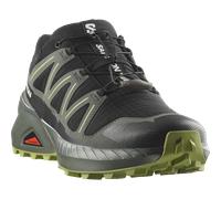 Trailrunningschuh SALOMON "SPEEDCROSS PEAK GORE-TEX", Herren, Gr. 49, schwarz (schwarz, urban chic, schwarz citron), Synthetik, Textil, Schuhe, wasserdicht (90945727-49) schwarz, urban chic, schwarz c