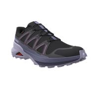 Trailrunningschuh SALOMON "SPEEDCROSS PEAK GTX W", Damen, Gr. 38, schwarz, cosmic sky, iris orchid, Synthetik, Textil, Schuhe, wasserdicht (16081613-38) schwarz, cosmic sky, iris orchid