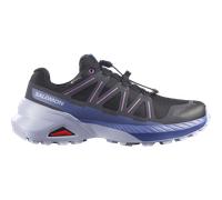 Trailrunningschuh SALOMON "SPEEDCROSS PEAK GTX W", Damen, Gr. 42,5, grau (schwarz, cosmic sky, iris orchid), Synthetik, Textil, Schuhe, wasserdicht (16081613-42,5) schwarz, cosmic sky, iris orchid