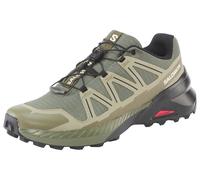 Trailrunningschuh SALOMON "SPEEDCROSS PEAK", Herren, Gr. 44, olive night, deep lichen grün, schwarz, Synthetik, Textil, Schuhe (24354064-44) olive night, deep lichen grün, schwarz
