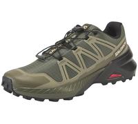 Trailrunningschuh SALOMON "SPEEDCROSS PEAK", Herren, Gr. 48, olive night, deep lichen grün, schwarz, Synthetik, Textil, Schuhe (24354064-48) olive night, deep lichen grün, schwarz
