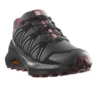 Trailrunningschuh SALOMON "SPEEDCROSS PEAK W", Damen, Gr. 38, asphalt, schwarz, nocturne, Synthetik, Textil, Schuhe (78986356-38) asphalt, schwarz, nocturne