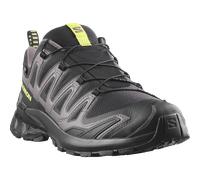 Trailrunningschuh SALOMON "XA PRO 3D V9 GORE-TEX", Herren, Gr. 43, schwarz, schwarz gull gray, acid lime, Synthetik, Textil, Schuhe, wasserdicht (56061208-43) schwarz, schwarz gull gray, acid lime