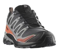 Trailrunningschuh SALOMON "XA PRO 3D V9 GORE-TEX", Herren, Gr. 44,5, schwarz (turbulence, schwarz, burnt ochre), Synthetik, Textil, Schuhe, wasserdicht (51094616-44,5) turbulence, schwarz, burnt ochre