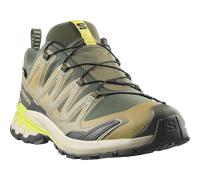 Trailrunningschuh SALOMON "XA PRO 3D V9 GORE-TEX", Herren, Gr. 46, grape leaf, aloe, acid lime, Synthetik, Textil, Schuhe, wasserdicht (15400705-46) grape leaf, aloe, acid lime