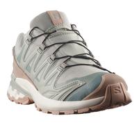 Trailrunningschuh SALOMON "XA PRO 3D V9 GORE-TEX LIFELONG W", Damen, Gr. 41, wrought iron, oxford tan, vanilla ice, Leder, Synthetik, Schuhe, wasserdicht (32347628-41) wrought iron, oxford tan, vanill