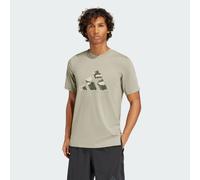 Adidas Train Essentials Camo Graphic Logo Herren T-Shirt, grün S