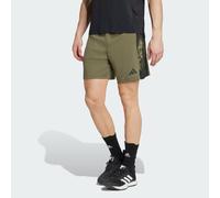 Train Essentials Seasonal 3-Stripes Short Olive Strata XL 18 CM