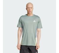 Train Essentials Seasonal Colorblock T-Shirt Silver Green XS