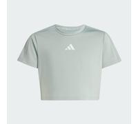 adidas Kinder Glam Seasonal Print T-Shirt (Größe 140, gruen)