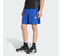 Train Essentials Woven Mélange Shorts Dark Blue Melange M 18 CM
