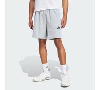 Train Essentials Woven Mélange Shorts Glow Blue Mel L 18 CM