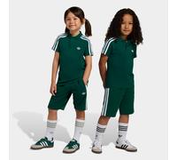 Trainingsanzug ADIDAS ORIGINALS "POLO TEE SET", Jungen, Gr. 122, collegiate grün, Obermaterial: 100% Baumwolle. Obermaterial Hose: 70% Baumwolle, 30% Polyester, Sportanzüge Trainingsanzug (40764367-12