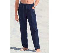 Trainingshose CLASSIC, Herren, Gr. 27, Unterbauchgrößen, blau (marine), 100% Baumwolle, unifarben, lang, Hosen Trainingshose (200614-27) marine