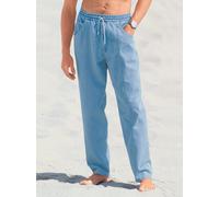 Trainingshose CLASSIC, Herren, Gr. 56, Normalgrößen, blau (blau, bleached), 100% Baumwolle, unifarben, lang, Hosen Trainingshose (645905-56) blau, bleached