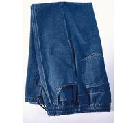 Trainingshose CLASSIC, Herren, Gr. 56, Normalgrößen, blau (blau, stone, washed), 100% Baumwolle, unifarben, lang, Hosen Trainingshose (645918-56) blau, stone, washed