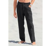 Trainingshose CLASSIC, Herren, Gr. 60, Normalgrößen, schwarz, 100% Baumwolle, unifarben, lang, Hosen Trainingshose (689744-60) schwarz