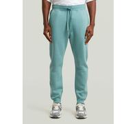 Trainingshose G-STAR "Premium Core Type C Sweatpants", Herren, Gr. XXL, mineral blau, Obermaterial: 55% Baumwolle, 45% Polyester, Hosen Trainingshose (53303148-XXL) mineral blau