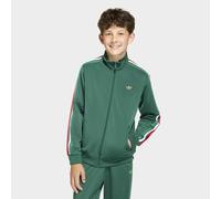 Trainingsjacke ADIDAS ORIGINALS "FIREBIRD LO TT", Mädchen, Gr. 176, team dunkelgrün, schwarz football gold, Obermaterial: 100% Polyester, Jacken Trainingsjacke (52573462-176) team dunkelgrün, schwarz
