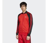 Trainingsjacke ADIDAS ORIGINALS "SST", Herren, Gr. M, rot (vivid rot), Obermaterial: 70% Polyester, 30% Baumwolle, Jacken Trainingsjacke (51435945-M) vivid rot