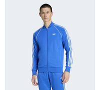 Trainingsjacke ADIDAS ORIGINALS "SST", Herren, Gr. S, blau (blau, weiß), Obermaterial: 70% Polyester, 30% Baumwolle, Jacken Trainingsjacke (63120012-S) blau, weiß