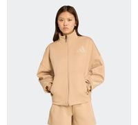 Trainingsjacke ADIDAS SPORTSWEAR "ADIDAS Z.N.E", Damen, Gr. S, beige (warm sandstone), Obermaterial: 57% Polyester, 43% Baumwolle, Jacken Trainingsjacke (37193940-S) warm sandstone