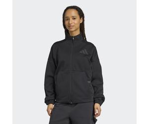 Trainingsjacke ADIDAS SPORTSWEAR "ADIDAS Z.N.E", Damen, Gr. XS, schwarz, Obermaterial: 57% Polyester, 43% Baumwolle, Jacken Trainingsjacke (97044539-XS) schwarz