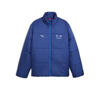Trainingsjacke PUMA "BMW M Motorsport Essentials Steppjacke Herren", Herren, Gr. XL, blau (pro blau m color), Obermaterial: 100% Polyester. Futter: 100% Polyester. Taschenfutter: 100% Polyester. Füllu