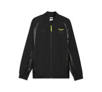 Trainingsjacke PUMA "PUMA x ASTON MARTIN ARAMCO F1 TEAM Lifestyle Bomberjacke Herren", Herren, Gr. L, schwarz, Obermaterial: 100% Nylon. Taschenfutter: 100% Nylon. Rippe: 6% Elasthan, 94% Baumwolle. E