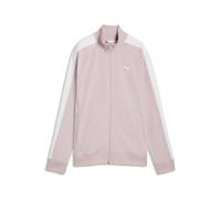 Trainingsjacke PUMA "T7 FOUNDATION POLY TRACK JACKET", Damen, Gr. XL, misty pink, Trikot, Obermaterial: 100% Polyester, unifarben, regular fit normal, Jacken Trainingsjacke, mit Stehkragen, mit Reißve