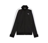 Trainingsjacke PUMA "T7 FOUNDATION POLY TRACK JACKET", Damen, Gr. XS, puma schwarz, Trikot, Obermaterial: 100% Polyester, unifarben, regular fit normal, Jacken Trainingsjacke, mit Stehkragen, mit Reiß