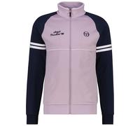 Trainingsjacke SERGIO TACCHINI "ORION DAVIS TT Herren", Herren, Gr. M, weiß (thistle, maritime blau, weiß), 60% POLYESTER, 40% BAUMWOLLE, normal, Jacken Trainingsjacke, Trainingsjacke Herren, leichte 