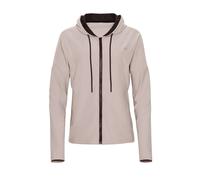 Trainingsjacke WINSHAPE "Functional Comfort Jacket J008C", Damen, Gr. M, cappuccino, espresso, 85% Polyester, 15% Elasthan, ohne Ausschnitt, Jacken Trainingsjacke, mit Ton-in-Ton-Farbakzent (28146337-