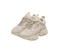 Trainingsschuh BUFFALO "Buffalo BINARY ATHENA - VEGAN NUBUCK/MESH", Damen, Gr. 42, beige, Lederimitat, unifarben, Schuhe (46724314-42) beige