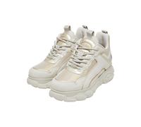 Trainingsschuh BUFFALO "Buffalo CLD CHAI", Damen, Gr. 37, beige, grau, Polyurethan, Schuhe (95299566-37) beige, grau