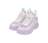 Trainingsschuh BUFFALO "Buffalo CLD CHAI", Damen, Gr. 37, pink, lila multi, Polyurethan, Schuhe (28924745-37) pink, lila multi