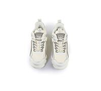Trainingsschuh BUFFALO "Buffalo Cld Chai - Vegan Nubuck/Suede", Damen, Gr. 38, cream, grau, silber, Polyurethan, unifarben, Schuhe (41258007-38) cream, grau, silber