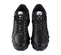 Trainingsschuh BUFFALO "Buffalo Cld Corin - Vegannappa", Damen, Gr. 38, schwarz, Kunstfaser, unifarben, Schuhe (68295857-38) schwarz