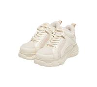 Trainingsschuh BUFFALO "Buffalo CLD CORIN WARM - VEGAN PATENT/", Damen, Gr. 37, beige (cream), unifarben, Schuhe (75087328-37) cream