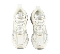 Trainingsschuh BUFFALO "Buffalo CLD RUN JOG", Damen, Gr. 42, cream, grau, silber, Polyurethan, Schuhe (92679847-42) cream, grau, silber