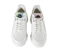 Trainingsschuh BUFFALO "Buffalo Damen Buffalo Cld Corin Vegan Nappa" Gr. 40, offwhite, rainbow Damen Schuhe (44217250-40)