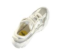 Trainingsschuh BUFFALO "Buffalo Damen Buffalo Cld Run Jog Vegan Nappa/Mesh", Damen, Gr. 37, weiß, transparent, Kunstfaser, unifarben, Schuhe (92243340-37) weiß, transparent